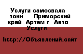 Услуги самосвала 5 тонн!! - Приморский край, Артем г. Авто » Услуги   